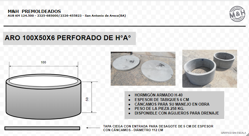 ARO CIRCULAR - M&H Premoldeados